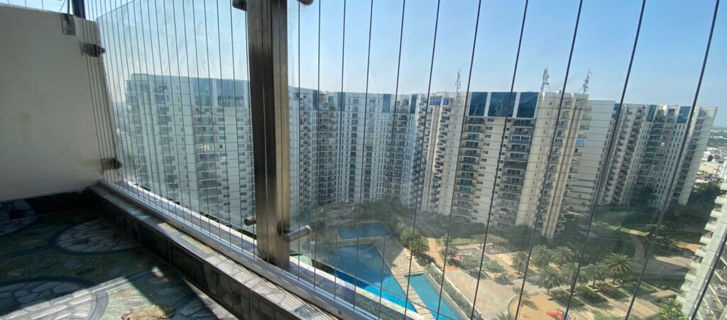 window invisible grills